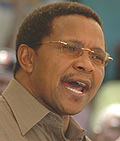 Jakaya Kikwete President of the United Republic of Tanzania.
