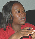 Commerce Minister Monique Nsanzabaganwa.