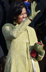 Michelle Obama - Building careers for upcoming fashion designers.