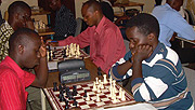 CM: Godfrey Kabera (R) during a local tournament. (File Photo)