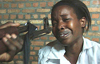 A play  depicting Nyange Massacre.