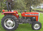 A Massey Ferguson tractor, the type that will soon be on the Rwandan market. 