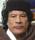 Gaddafi, new AU Chairman.