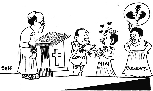 Lotto Rwanda suspended its cooperation with Rwandatel and has instead taken on rivals MTN.