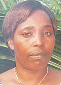 The late Rose Nyiranzisanira Bizigaba.
