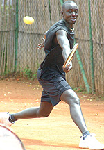 TOUGH TIMES AHEAD: Rwandau2019s top seed Jean Claude Gasigwa plays Hassan Murisho in todayu2019s semi-final. (Photo / G. Barya).