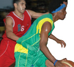 Hamza Ruhezamihigo in action for the national team against Egypt during the Zone V championship in 2007.He will be leading the team once again. (File photo).