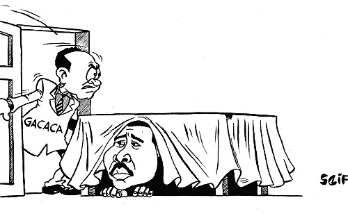 It has emerged that the recently captured former FDLR spokesman, Lt. Col Michel Habimana, alias Edmond Ngarambe, was last year sentenced in absentia to life in prison by a Gacaca Court in Huye District.