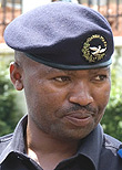 Traffic Police Chief Robert Niyonshuti.