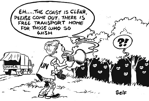 The UN representative in the Democratic Republic of the Congo (DRC) has urged combatants fighting with the FDLR militia group in the Eastern DRC to put down their arms and use the available opportunity to return home.