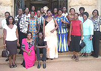 Some members of Rwanda Association of University women (RAUW).