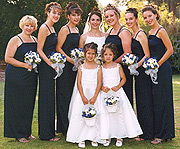 Maids have similar dress design.