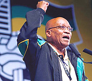 A.N.C.u2019s leader:  Jacob Zuma.