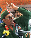 Hard nut to crack,President Omar Hassan al-Bashir of Sudan. 