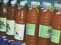 Maracuja bottled fruit juices that directly compete with u2018Inyangeu2019. (File photo).