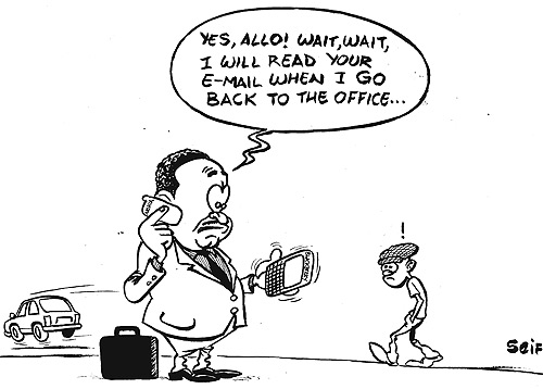 Government officials and Business executives have met in Kigali to discuss e-governance.