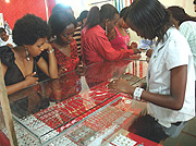 The jewllery section received many visitors during the recent Arian Expo in Kigali.
