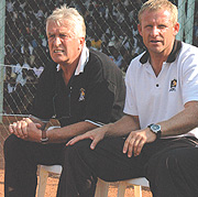 PAST AND PRESENT: APRu2019s outgoing coach Rene Feller (L) hand picked Erik Paske (R) as his assistant and later recommended him as his replacement.