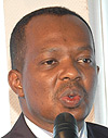Vincent Karega, State Minister in charge of Environment and Mining. (File Photo).
