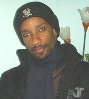 Rwandan fashion designer, Daddy De Maximo Mwicira Mitali poses for a photo   