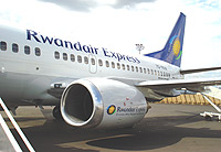 Rwandair Plane.