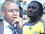 L-R: LOOKING TO THE FUTURE: Brig. Gen. Jean Bosco Kazura, THE END IS NEAR: Saidi Abedi.