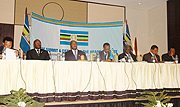 EAC Heads of State attending the summit last year in Kigali. (File Photo).