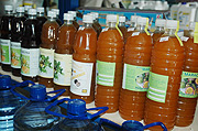 Some of the fruit juice products that will benefit from the plant. (File Photo)