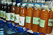 Some of the fruit juice products that will benefit from the plant. (File Photo)