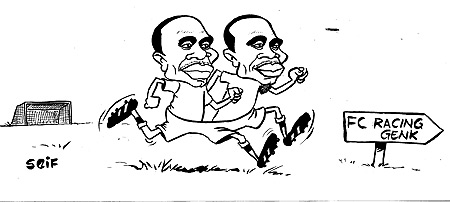 APR football playing twins, Kabange Twite and Mbuyu Twite set to move to top Belgian football team, FC Racing Genk. Last week their team mate, Elias Uzamukunda signed for French side FC Nantes.