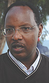 Minister of State for Energy Dr Albert Butare