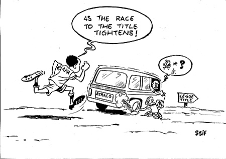 Pressure mounted on ATRACO FC  yesterday after drawing 0-0 with Rayon Sport, while APR reduced the gap in the league race to two points with a 3-1 win over Kiyovu on Saturday.