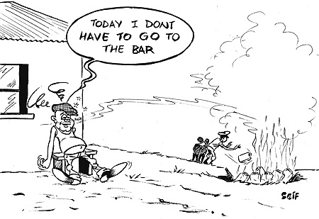 Authorities in Nyagatare district destroyed illegal liquor worth Rwf 11.4m.