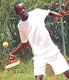 Dieudonne Habiyambere is part of trio that has eyes set on the money-spinning tennis circuits in Kenya and Tanzania.