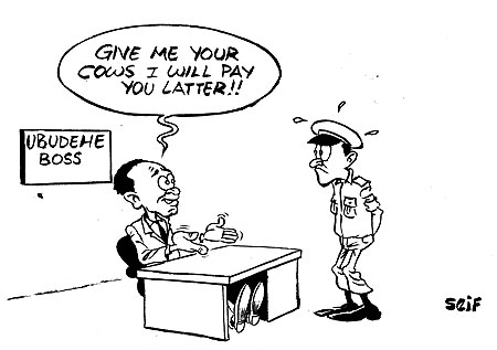 Police in Kibungo, Ngoma District are holding a man on allegations of forgery and impersonation.