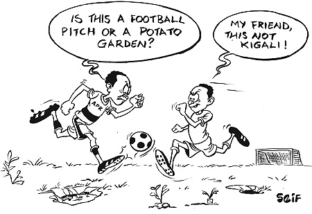 APR FC head coach Eric Paske has complained about the state of football pitches outside, that they could affect the teams performance.