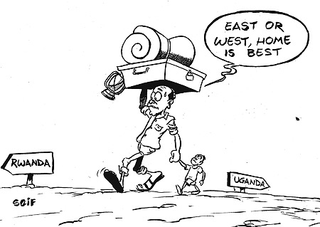 200 return from Uganda.