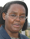 Public Service Commission Executive Secretary,  Angelina Muganza