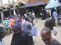 A Somali woman dressed in  traditional attire.