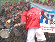 Rwandau2019s top seed Jean Claude Gasigwa is through to the semi-final of the Kenya money circuit. (File photo)