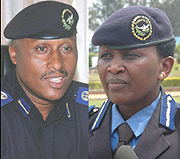 L-R: Emmanuel Butera, Mary Gahonzire.