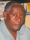 Patrick Kamuyu in his office.