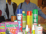 Pyrethrum products in Rwanda. (File Photo)