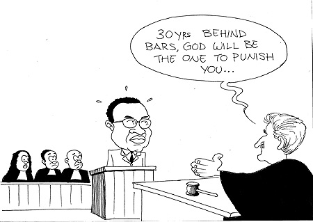 Kalimanzira gets 30 years in jail.