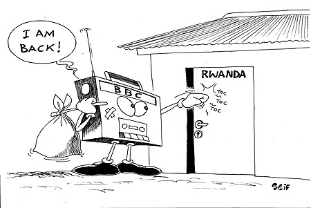 After two consecutive months being off air due to a controversial program it broadcast, the contentious Gahuzamiryango programme aired by the British Broadcasting Corporation (BBC), was expected back on air last evening. 