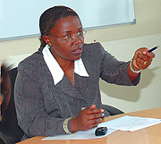 Jeane d'Arc Mujawamariya as a lady and Minister of Gender and Family promotion will not stand exploitation.