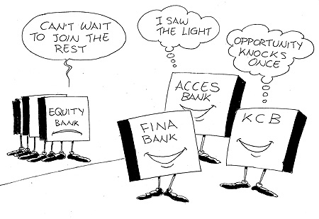 Kenya's Equity Bank soon to enter Rwandan market.