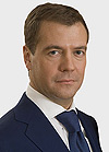 Russian President Dmitry Medvedev
