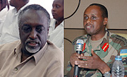 L-R: Tito Rutaremara, Ceaser Kayizari.