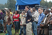 Journalists at the recent Kwita Izina ceremony
